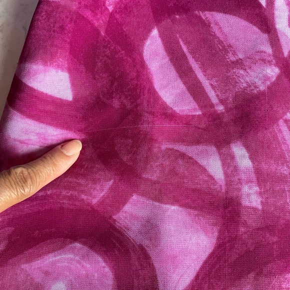 Simply Vera | Vera Wang hot pink chiffon dress - Picture 10 of 12